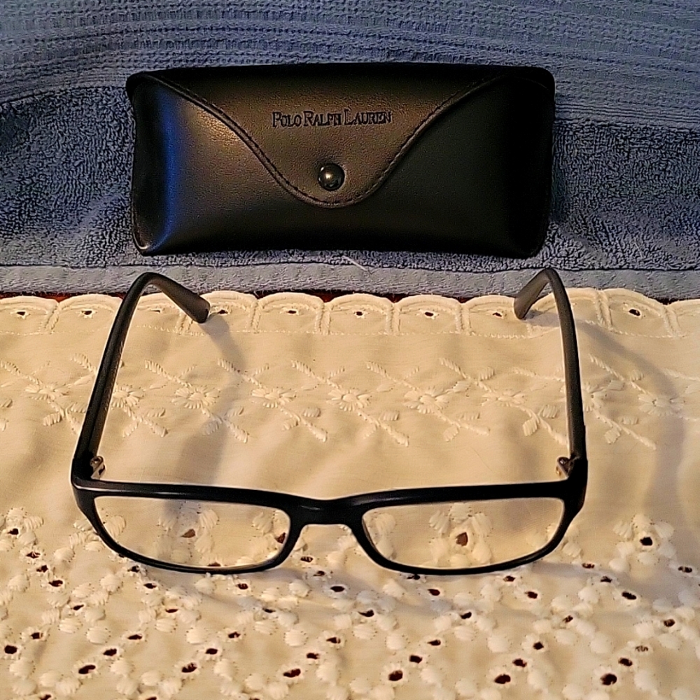 RALPH LAUREN BLUE EYEGLASSES